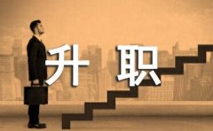 公司升职自荐信